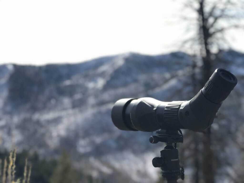 Leupold SX-5 Santiam HD angled spotting scope 2026