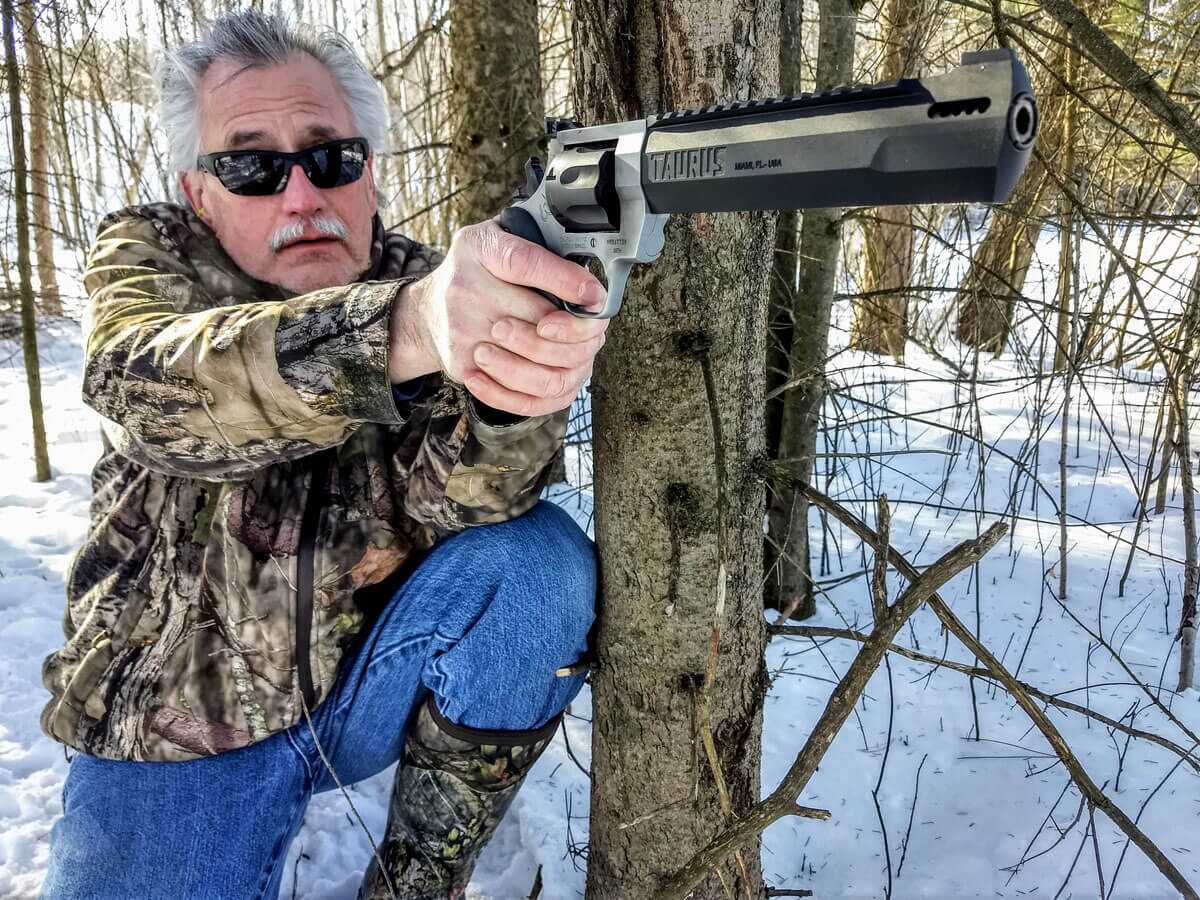 Taurus Raging Hunter .357 Magnum with ported barrel and rail, best 357 magnum revolver for hunting 2026