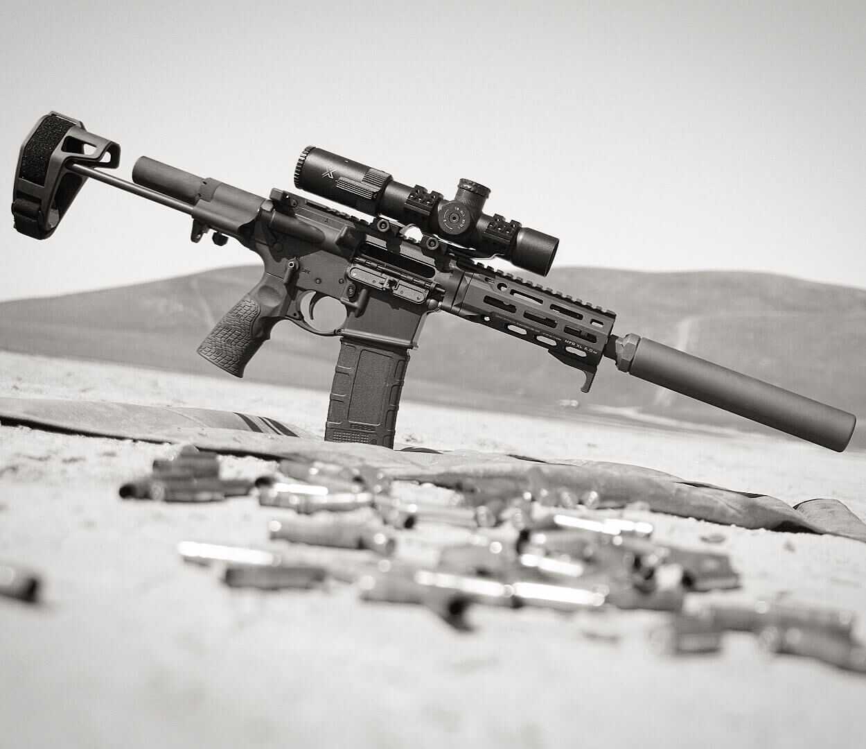 Daniel Defense DDM4 PDW in 300 Blackout with scope and suppressor, best 300 Blackout PDW 2026