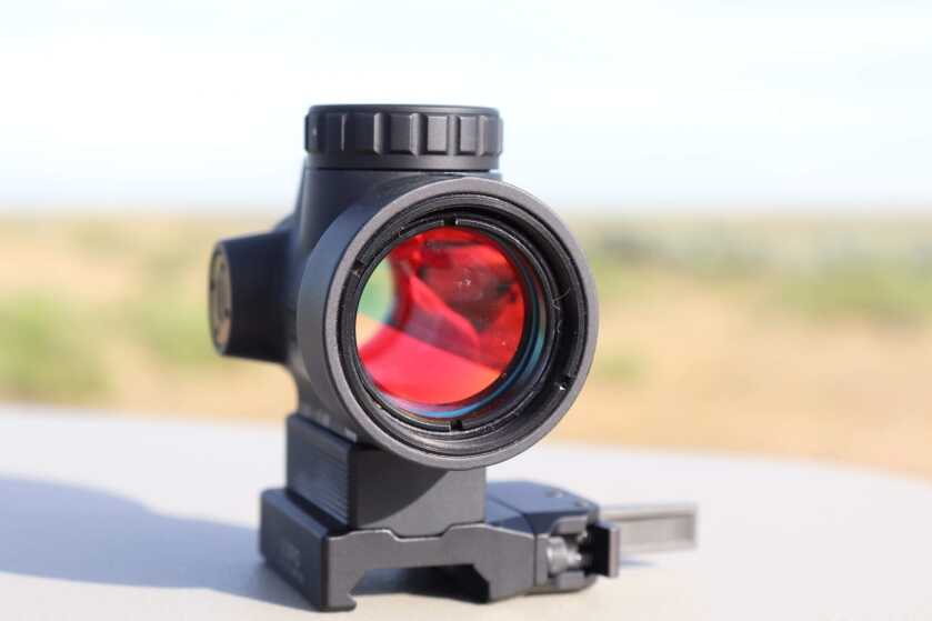Trijicon MRO 25mm red dot sight, best used Trijicon rifle dot 2026
