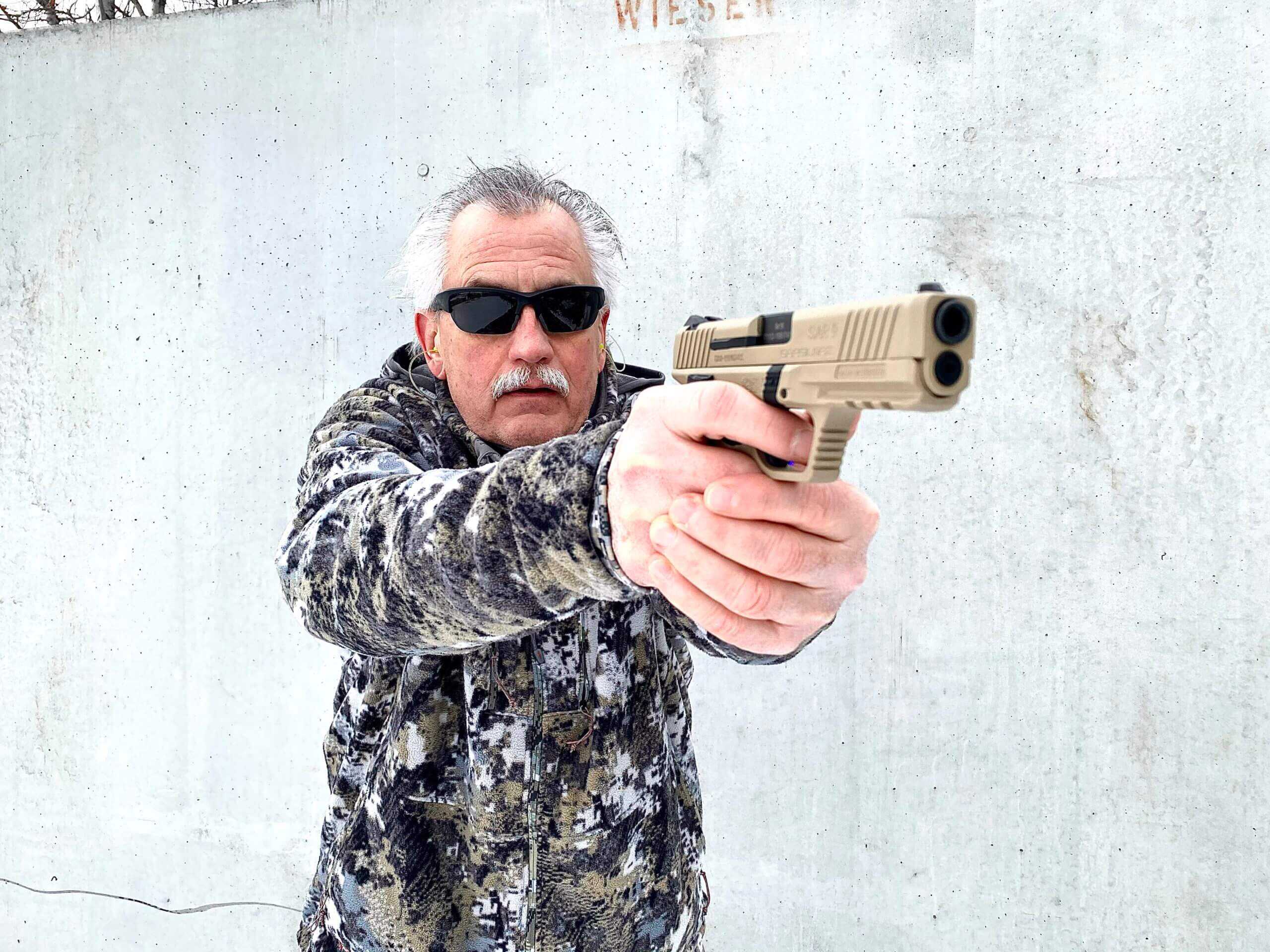 SAR9 full-size 9mm pistol, best full-size budget handgun under $500 in 2026