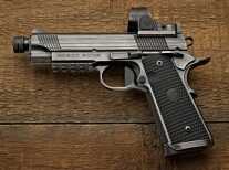 Cabot Guns Showcases their Hardened Damascus Finish on the New Apocalypse 1911