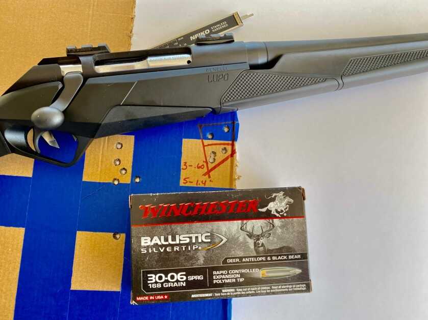 Benelli Lupo .30-06 bolt action hunting rifle with scope, best value Benelli hunting rifle