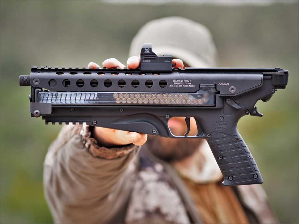 KelTec P50 best 50 round 5.7x28 pistol 2026