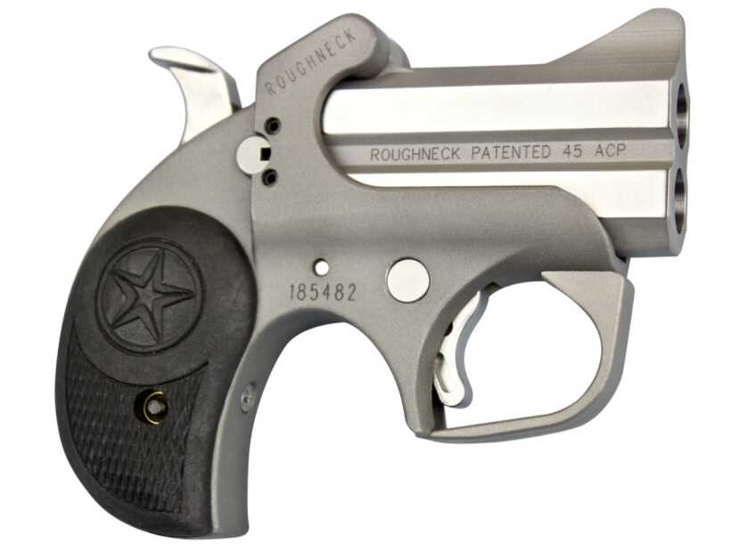 Bond Arms Roughneck stainless double-barrel derringer