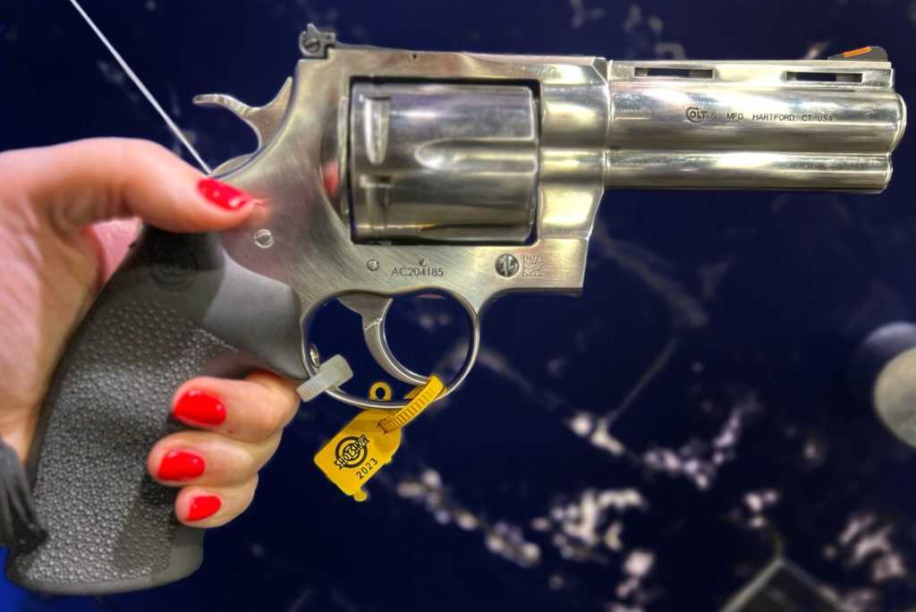 Colt's King Cobra 10-Shot Revolver & 4-Inch Anaconda -- SHOT Show 2023