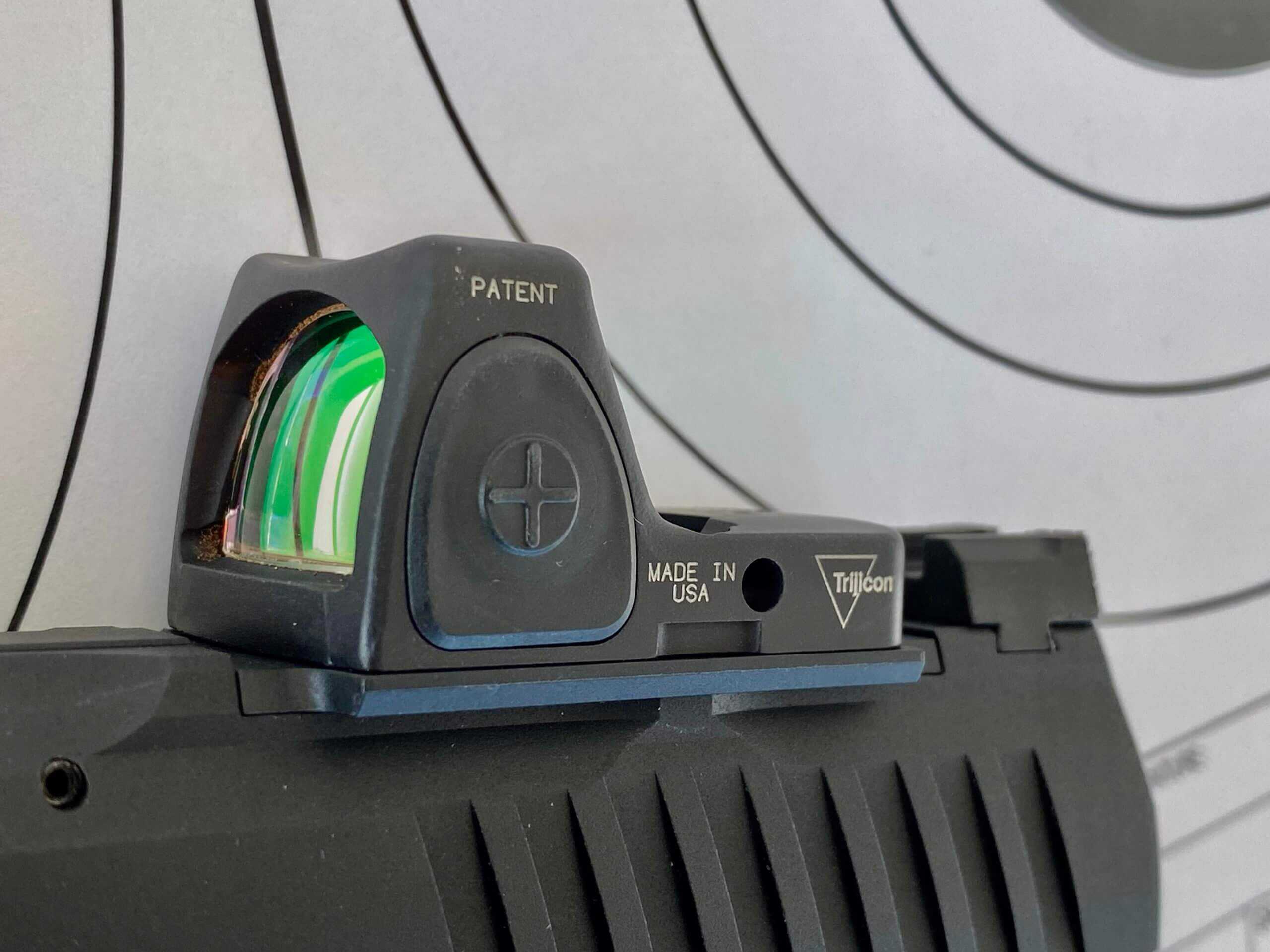 Walther WMP .22 Magnum pistol with Trijicon RMR red dot 2026