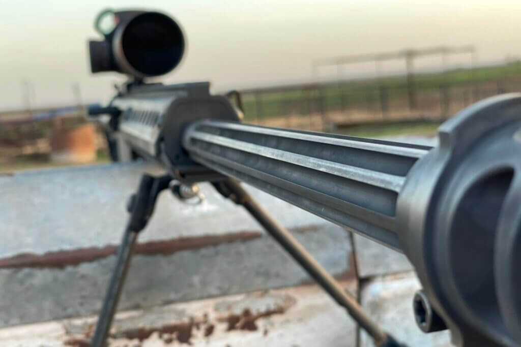 Barrett M107A1 Deep fluted barrel