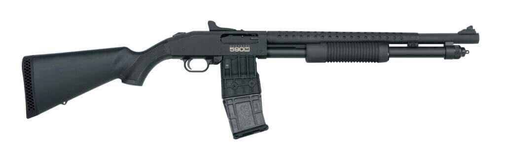 Mossberg 590M best mag-fed pump shotgun 2026