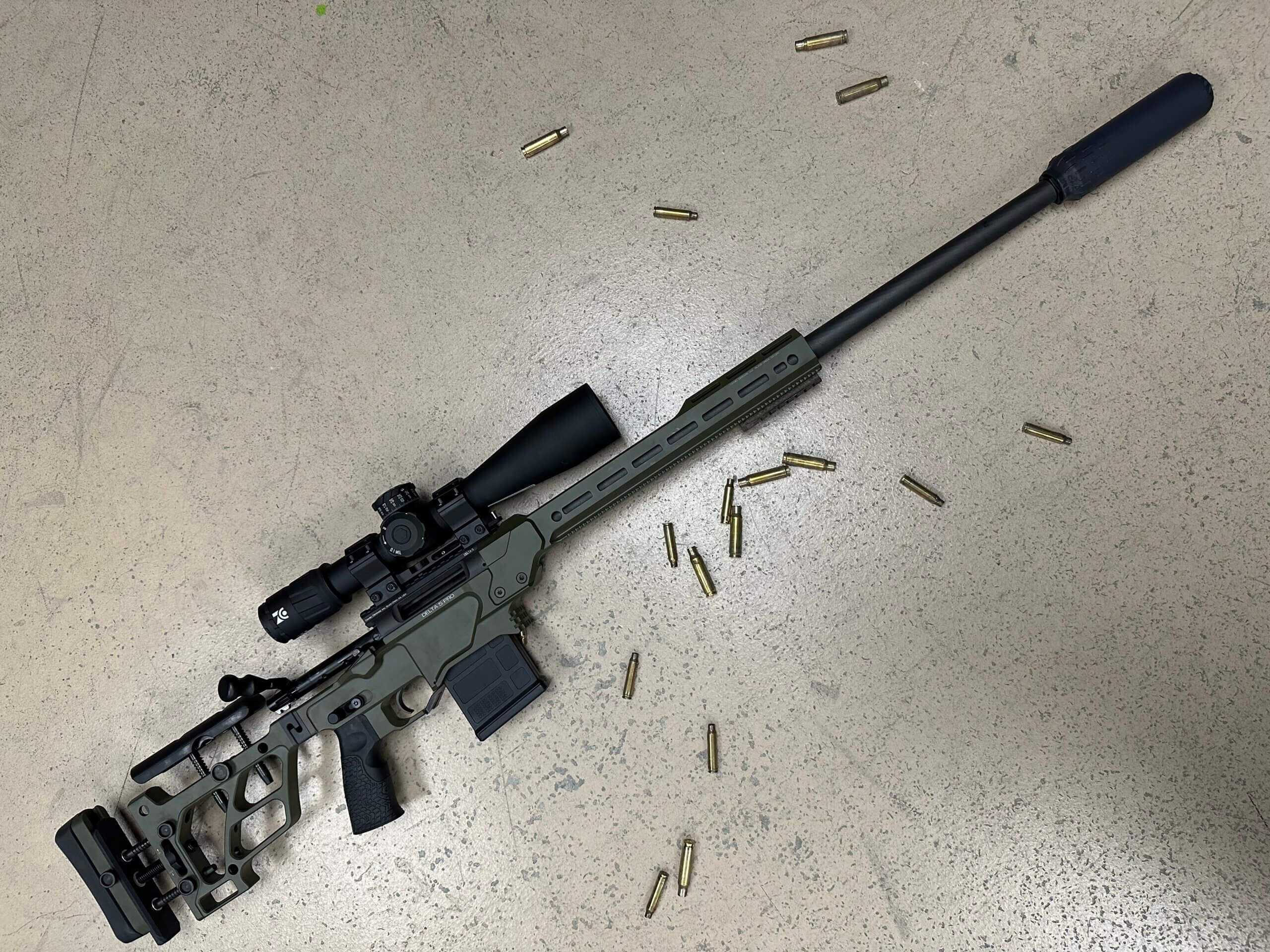 Daniel Defense Delta 5 Pro 6mm Creedmoor precision rifle, best long range rifle for PRS competition 2026
