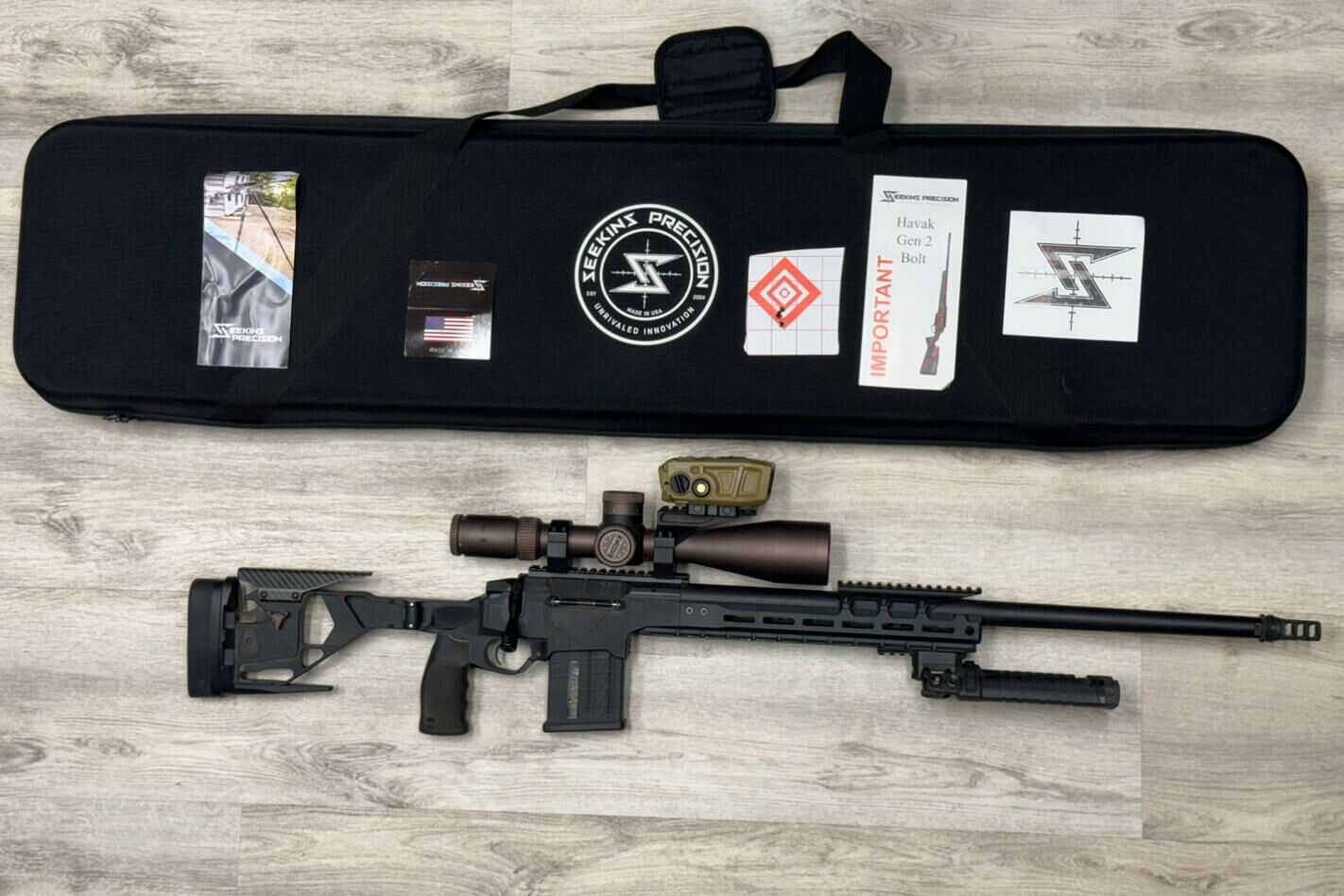 Seekins Precision Havak HIT Pro 308 chassis rifle, best used Seekins chassis rifle 2026