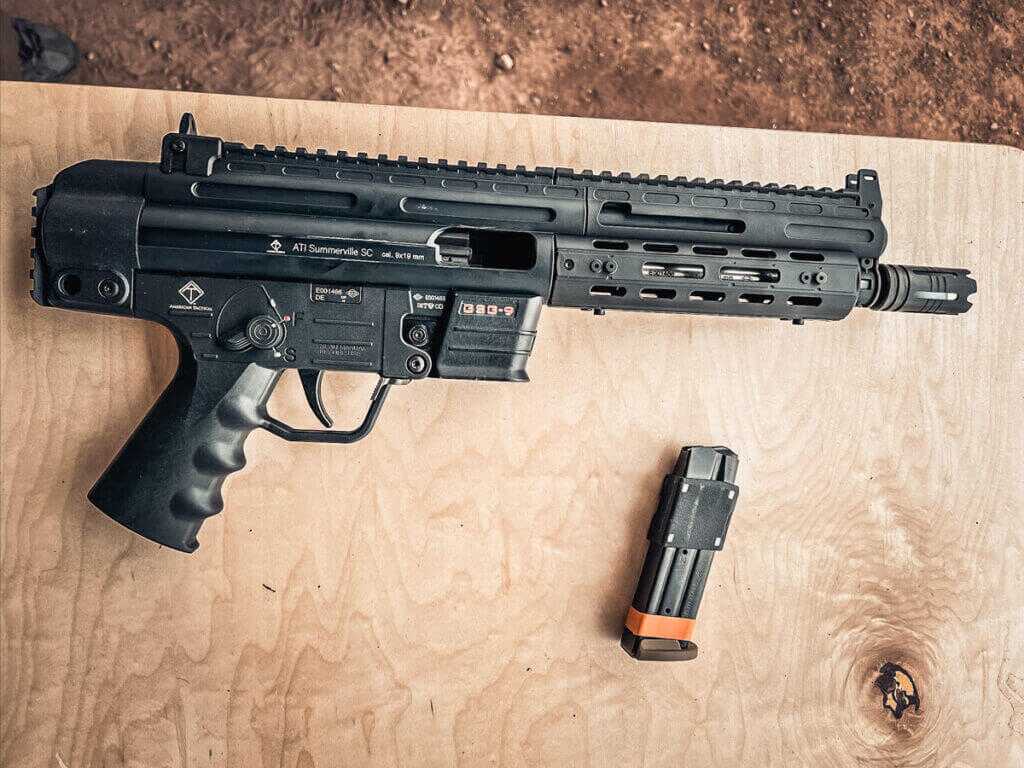 The GSG-9 is imported from Germany.