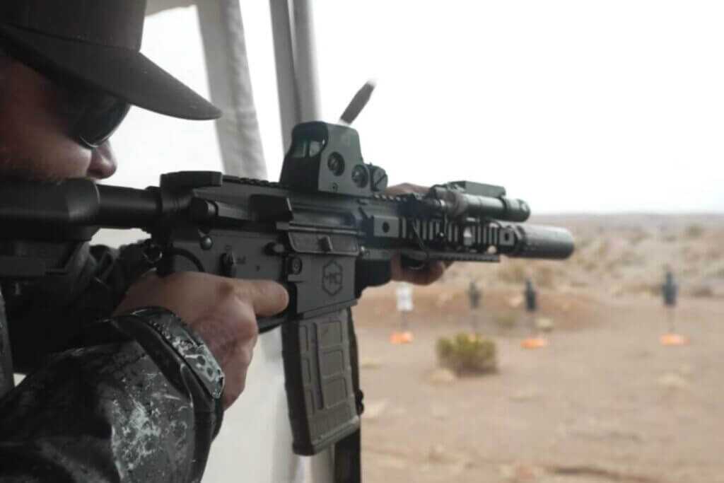 Shooting the Shorty DOC at SHOT Show range day