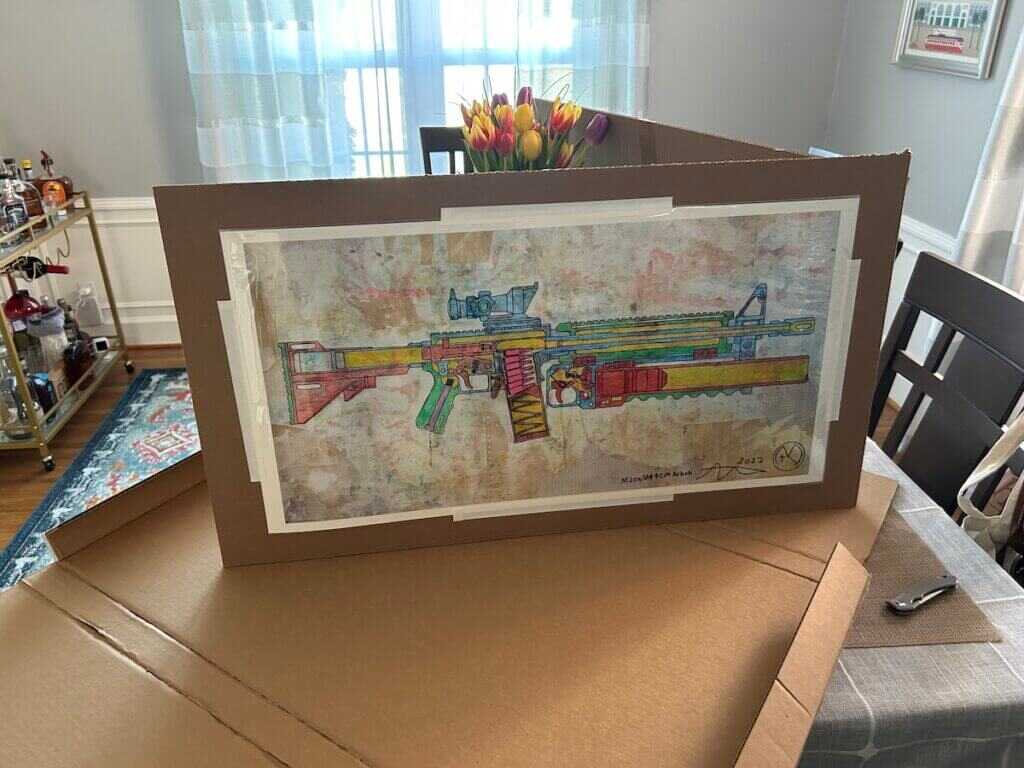 Alfredo Martinez M4 print.