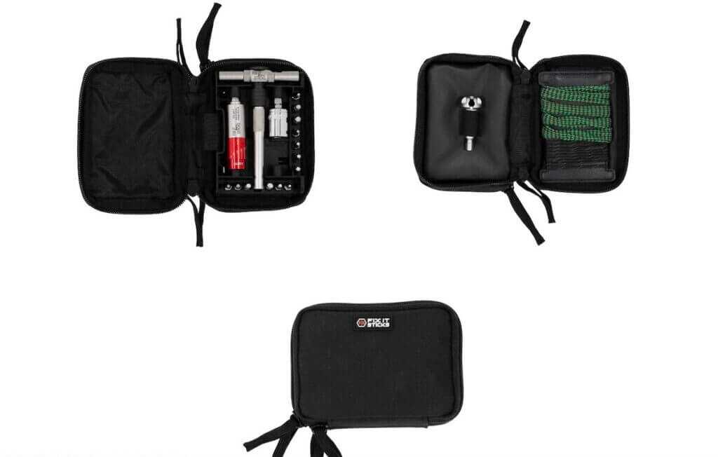 Three pics of the Rifle Hunter's toolkit.