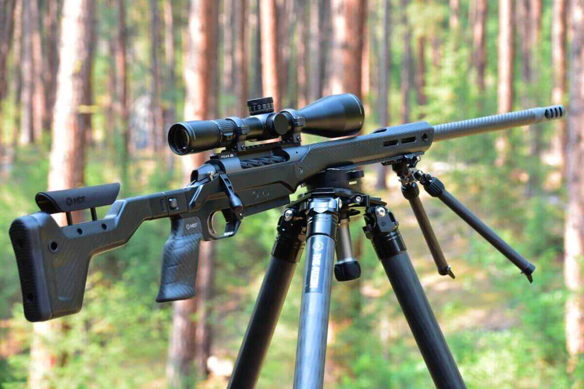 Weatherby Model 307 Alpine MDT Carbon folding chassis rifle, best lightweight Weatherby for western hunts 2026