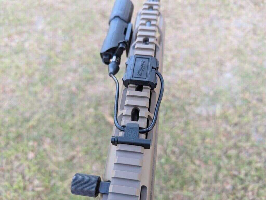 weapon light placement clearing barrel with accessible controls