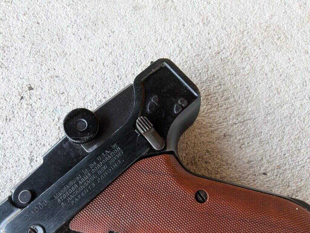 safety on stoeger luger