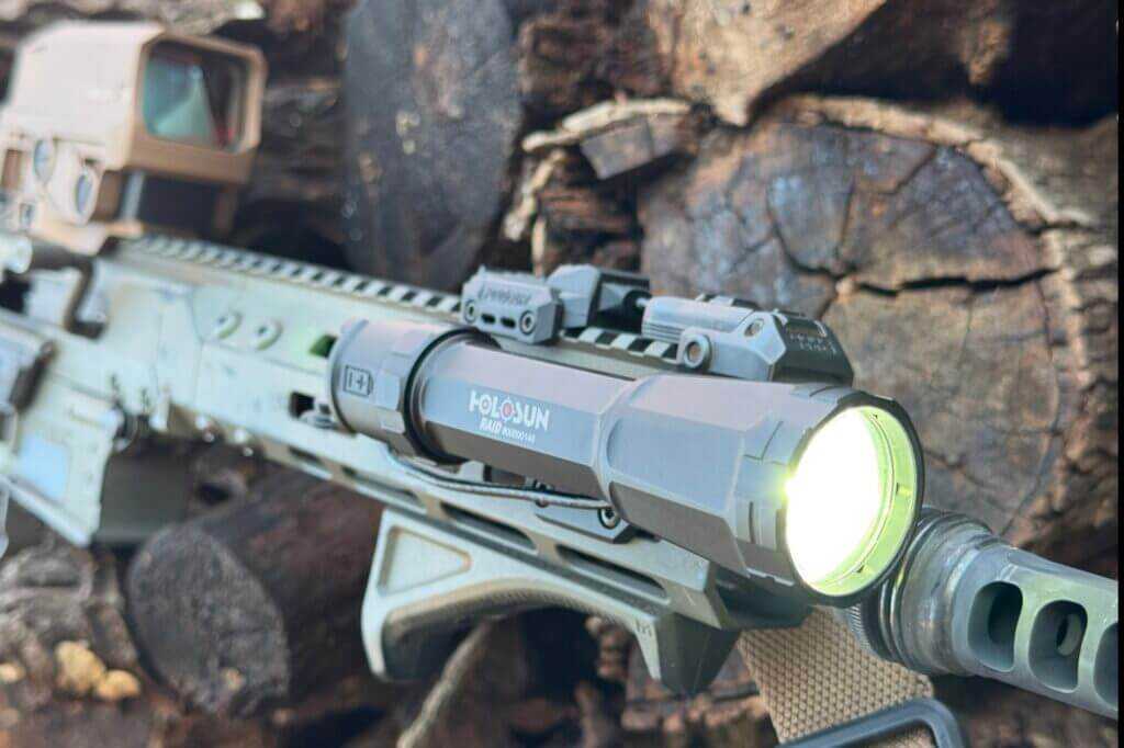 Holosun RAID best long throw AR-15 light 2026