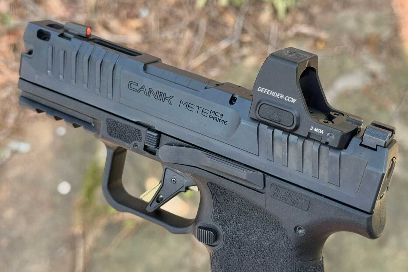 Canik METE MC9 Prime 9mm pistol with ported slide