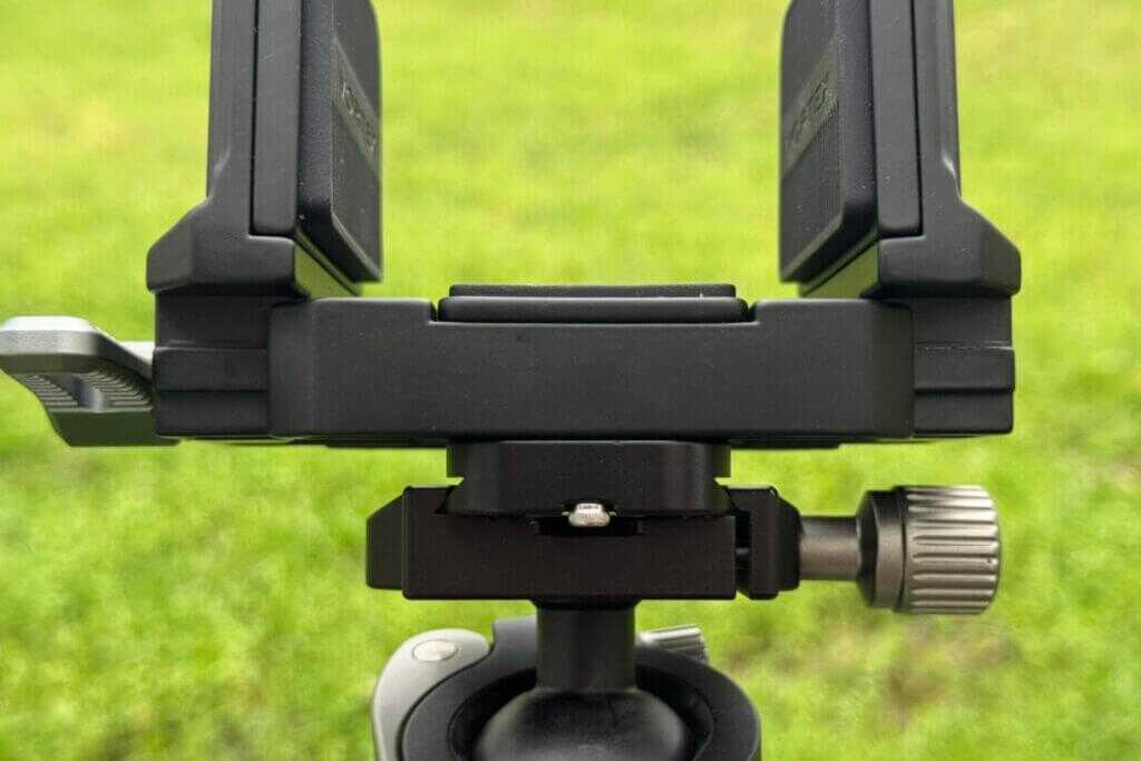 Vortex Pro Rifle Clamp with an Arca rail