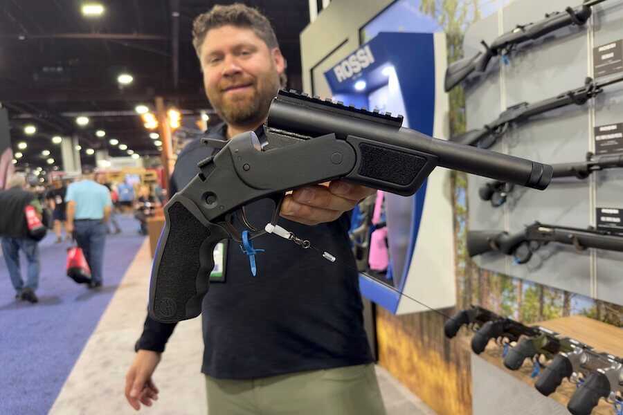 True holding out a Rossi Brawler in 300 BLK