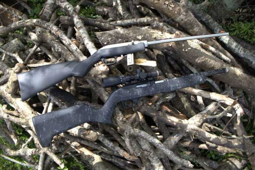 marlin papoose and ruger 10/22 carbon fiber rifle