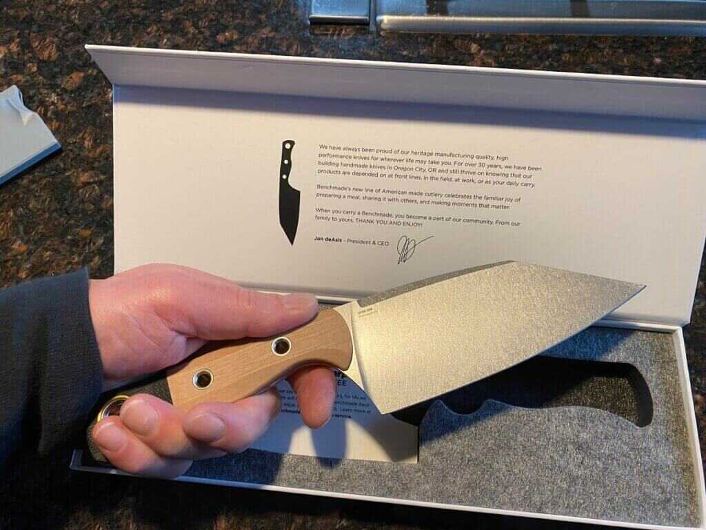 benchmade station knife