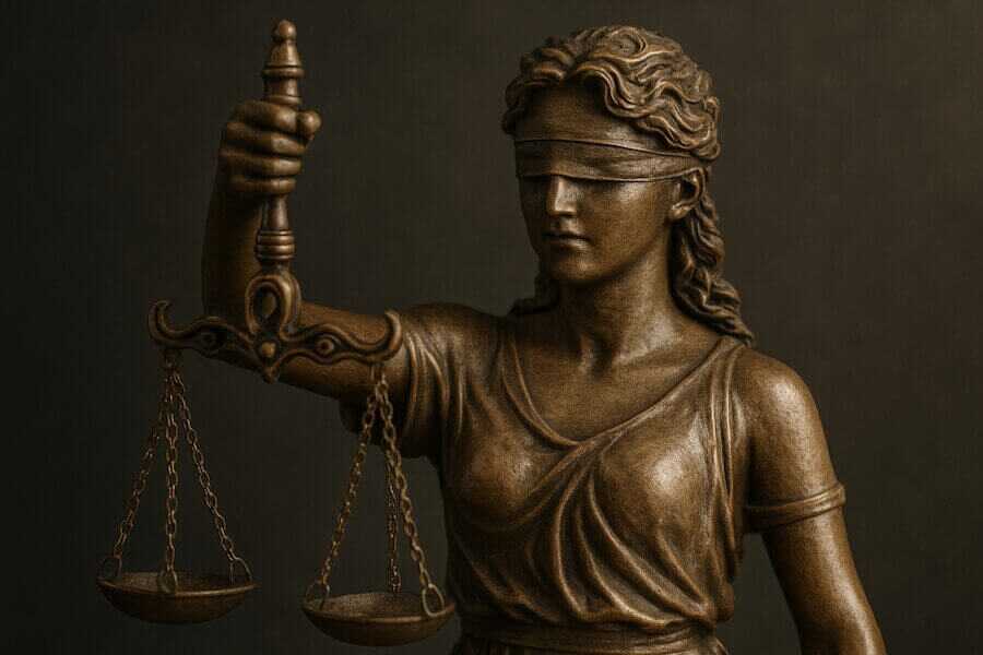 A pic of lady justice.