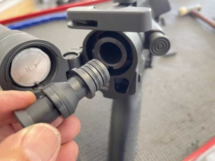 law tactical folding stock adapter Bolt Carrier Extension