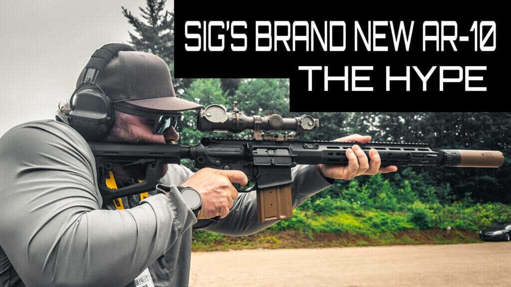 SIG Sauer 6.8 Hype ar10 rifle
