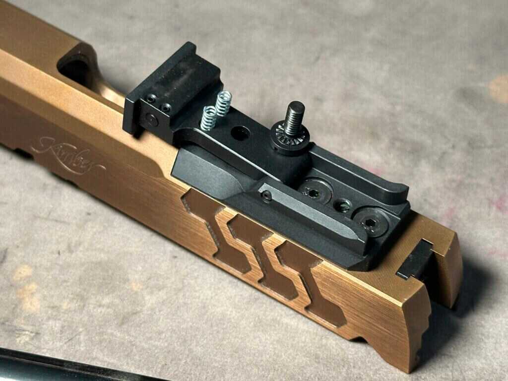 Closeup image of the removal process of a rear-iron on a 2011.