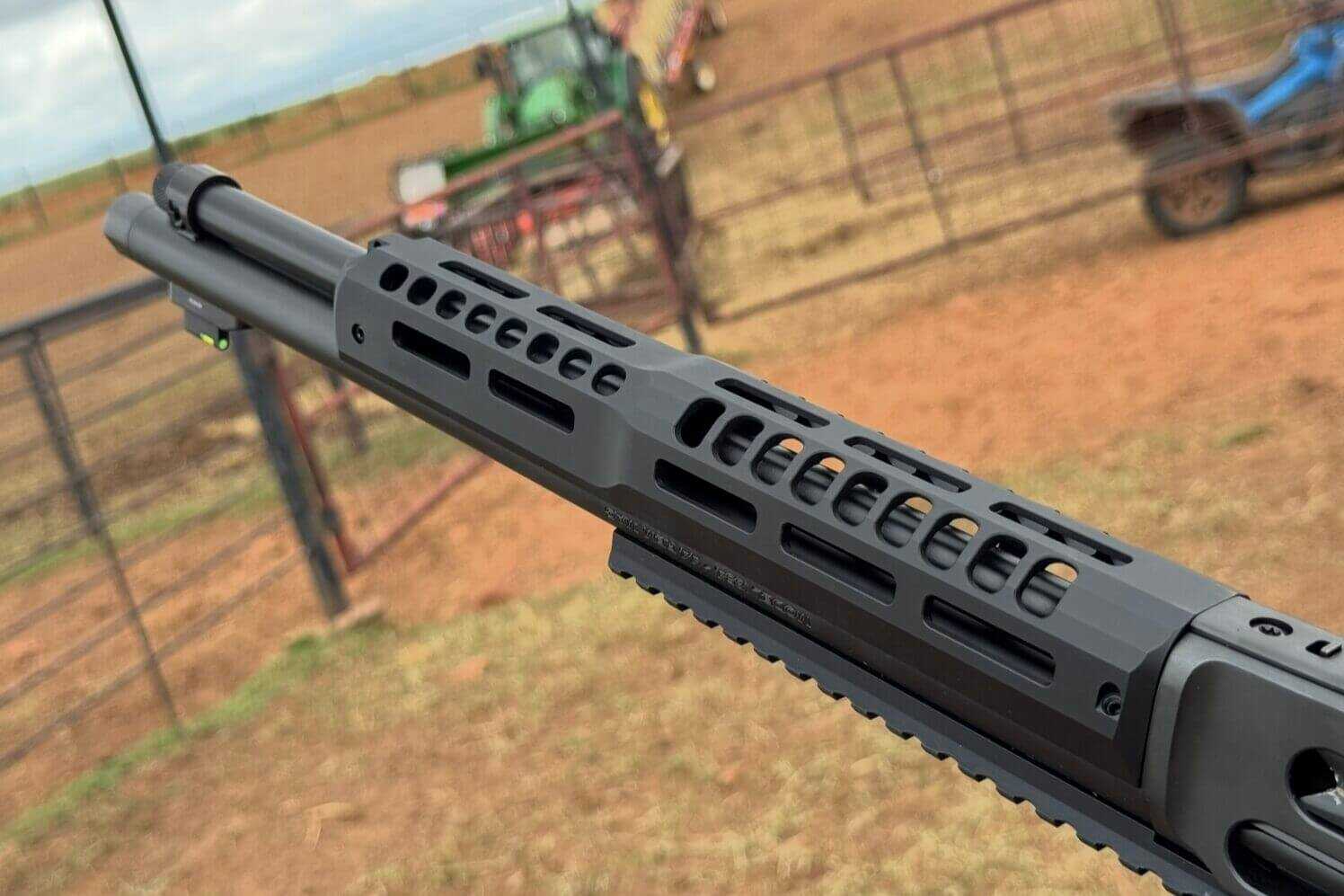 Handguard of rifle