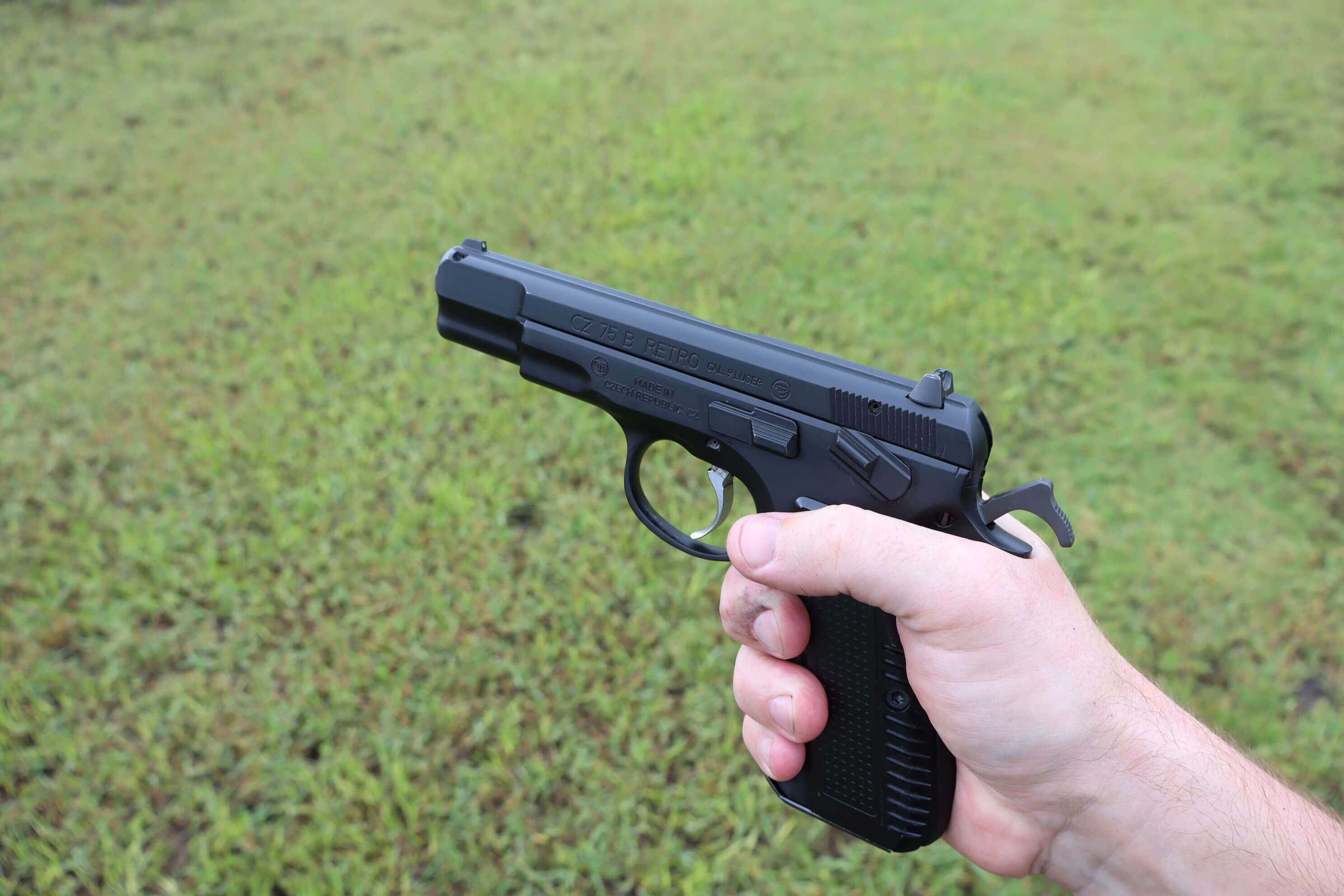 Classic CZ 75 B pistol in 9mm