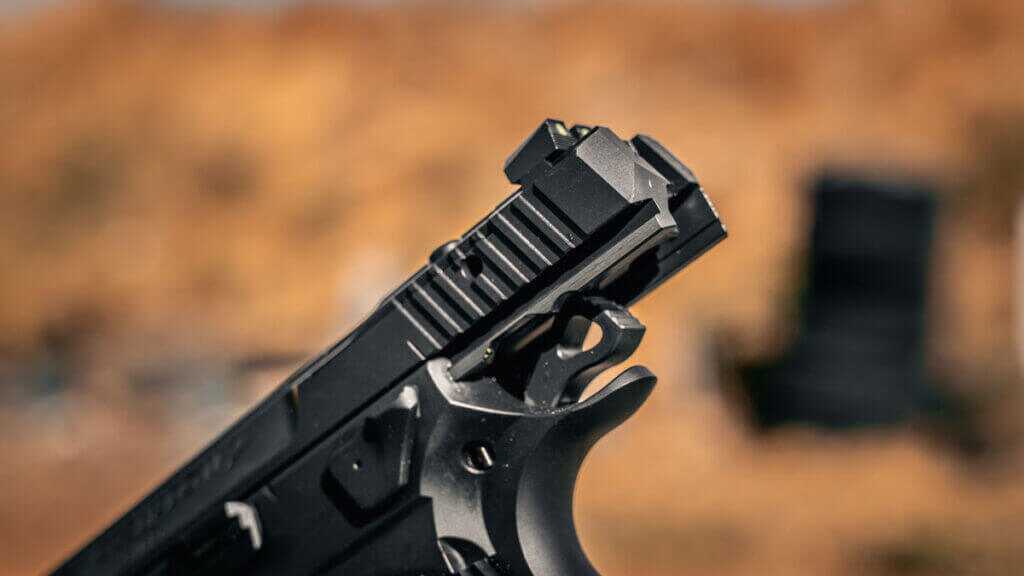 CZ Shadow 2 Carry rear of slide