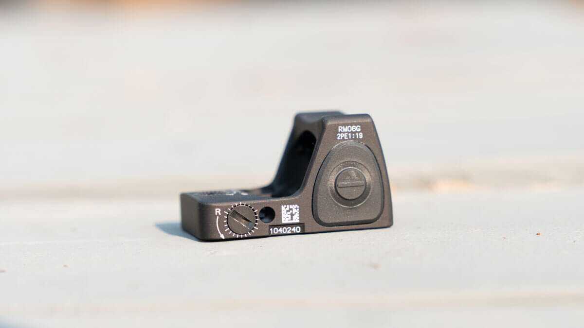 Trijicon RMR Type 2 green dot pistol optic, best Trijicon pistol optic 2026