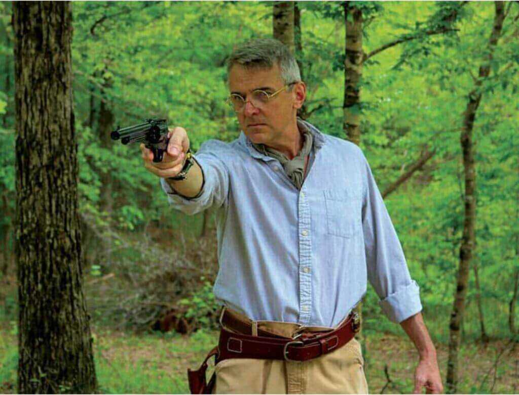 man with gun