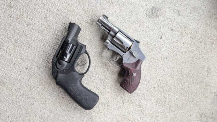 2 handguns