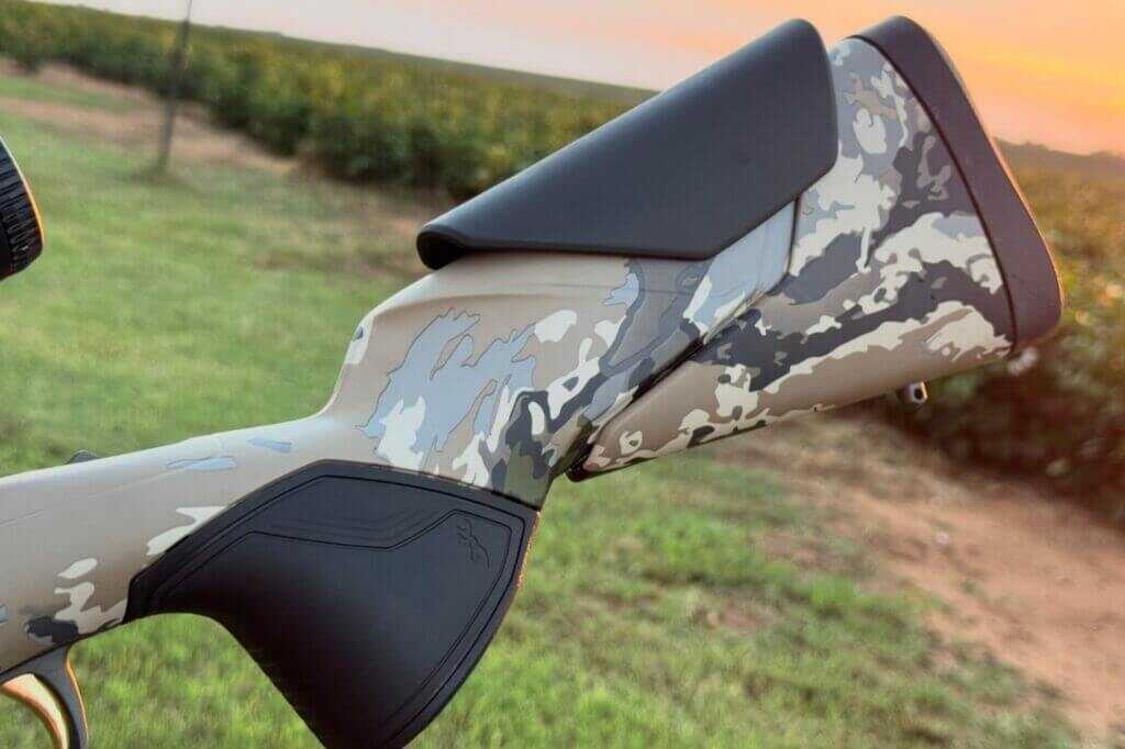 stock of rifle