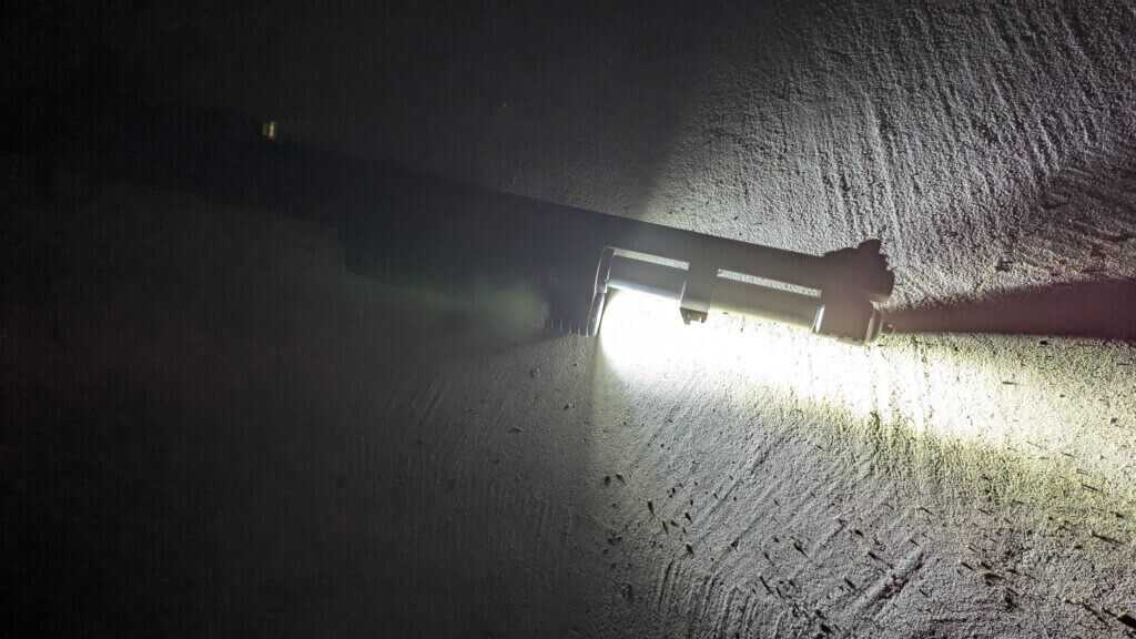 Selection of shotgun-friendly lights laid out, emphasizing compact footprints