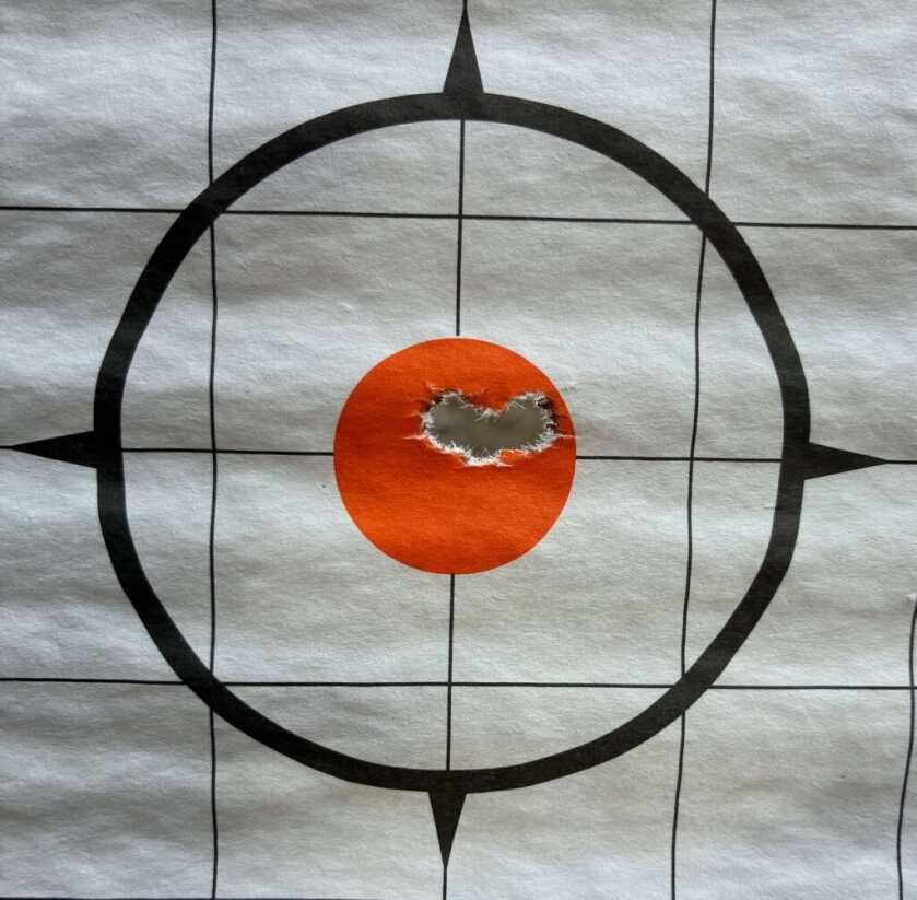 Seekins Element 6.5 PRC .298-inch three-shot group after Seekins service