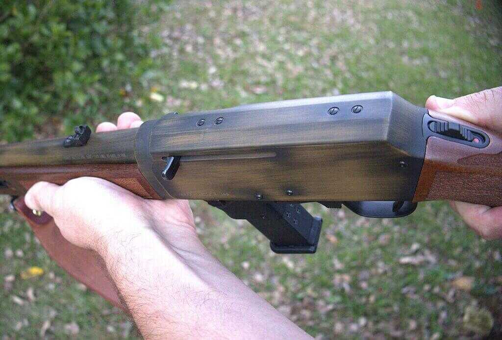 Henry Homesteader M-LOK receiver and tang safety with charging handle set for left-handed use