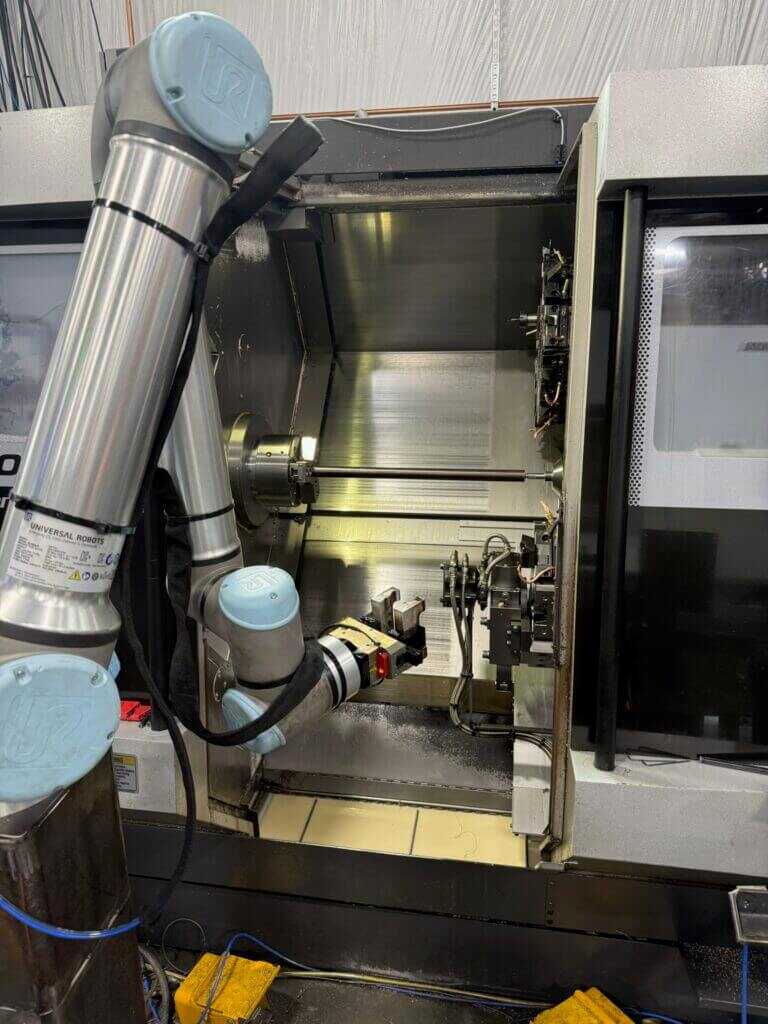 Seekins Precision barrel blank starting as raw steel before machining and chambering