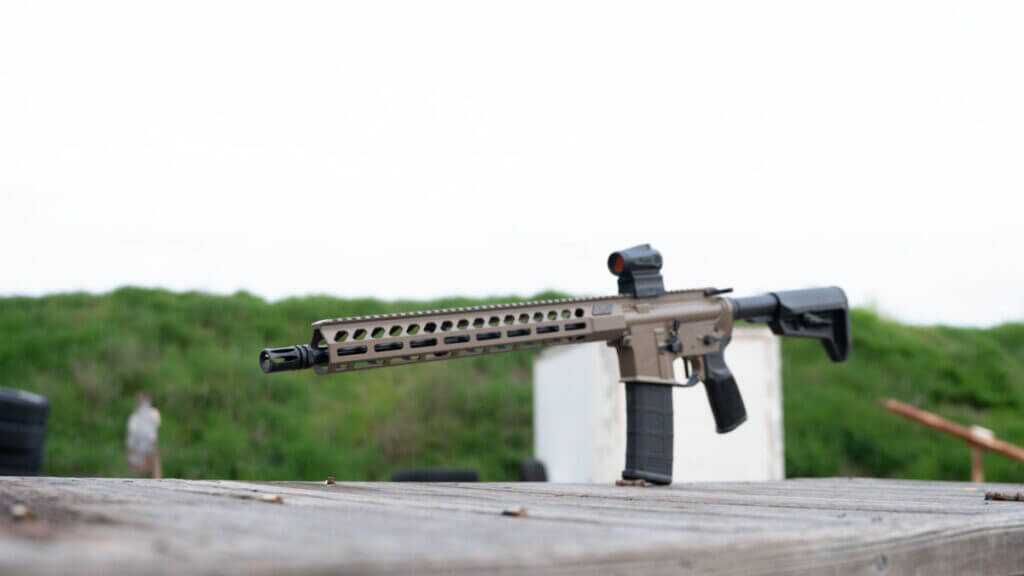 SIG Sauer M400 Forge rifle showing the value-packed $999 AR-15 package