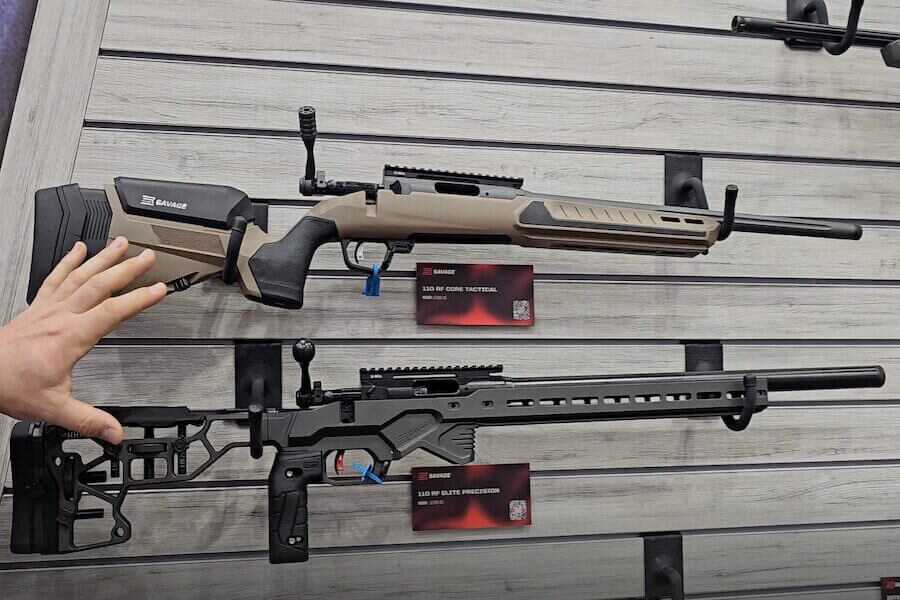 Savage model 110 rf rimfire precision rifle