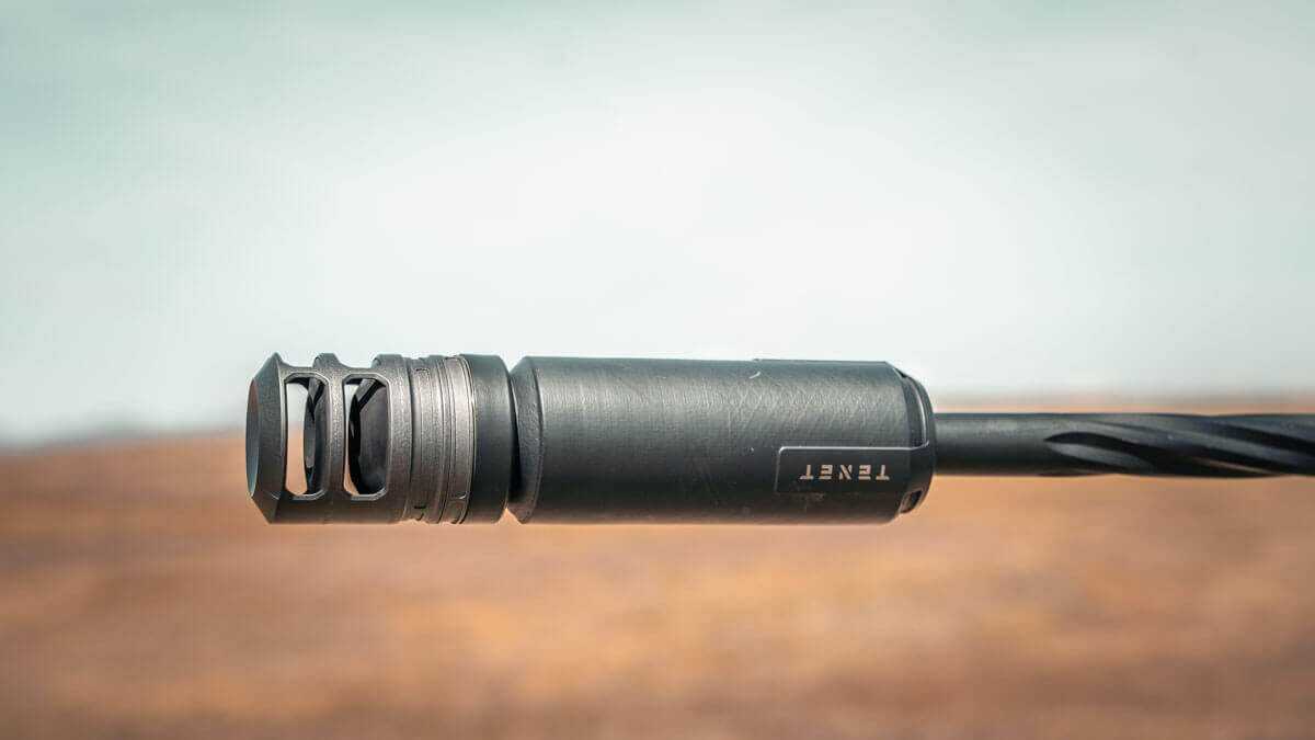 Tenet Limited 30 suppressor on a rifle barrel, best hunting suppressor for magnum recoil 2026