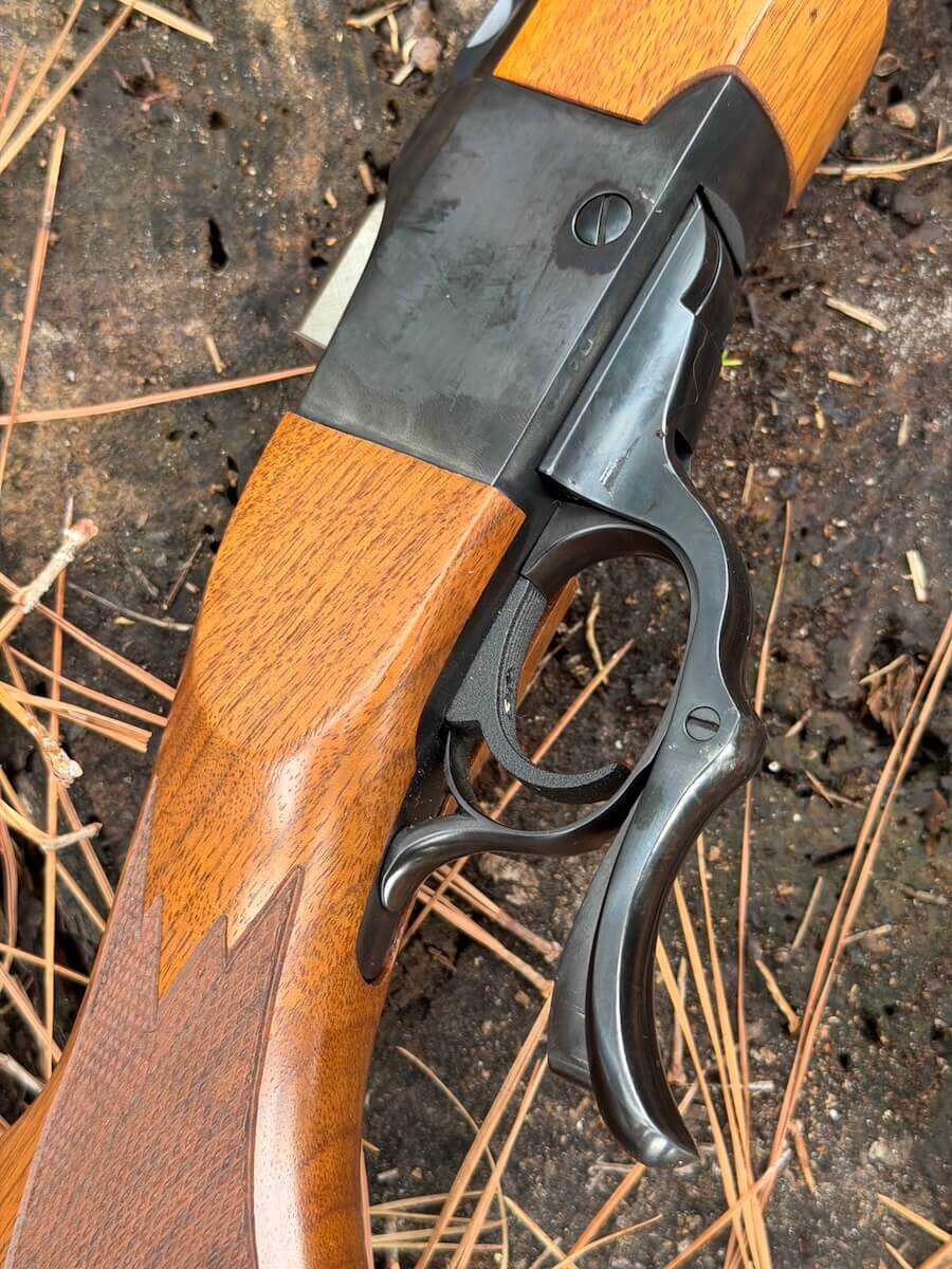Ruger No. 1 lever and classic single-shot rifle profile