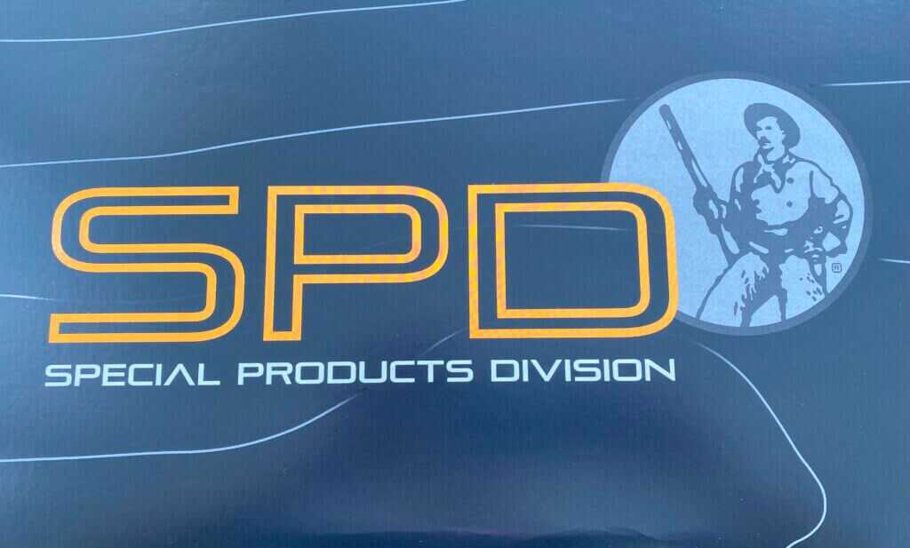 Henry Special Products Division SPD logo for the advanced research and development group behind the HUSH rifle
