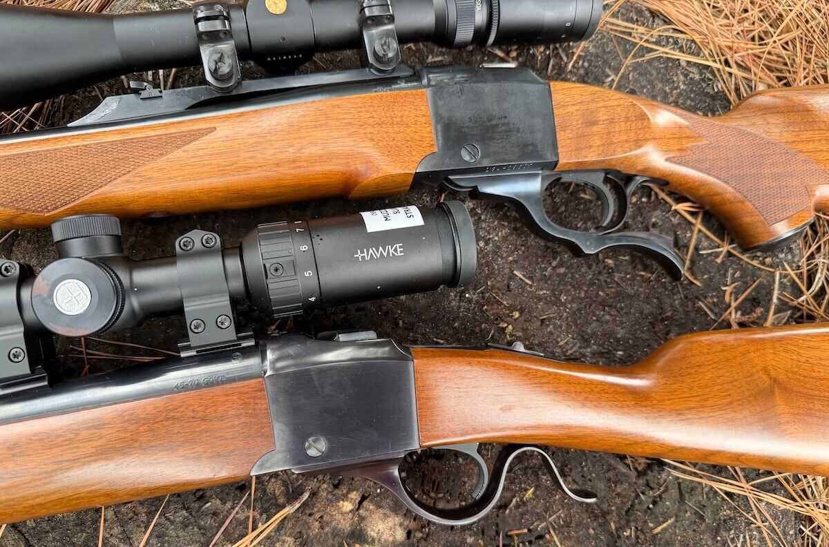 Ruger No. 1 vs Ruger No. 3 single-shot falling-block rifles