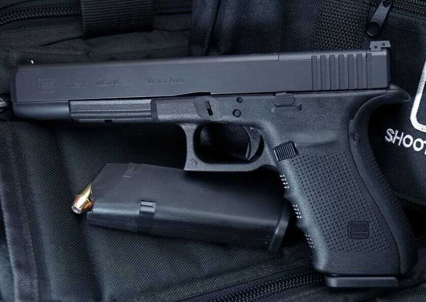 Glock 40 Gen4 MOS best 10mm pistol for handgun hunting 2026